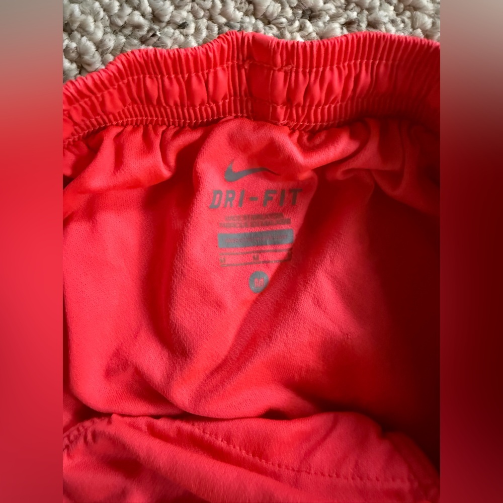 Nike Dri Fit Running Athletic Workout Lined Shorts Womens Size Medium N524P - Picture 2 of 4